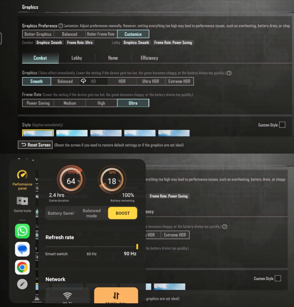 Pubg makes no sense I can play 90fps on CODM , blood strike and 60fps on games like genshin impact , so what's the problem here