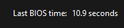 How to reduce BIOS time?