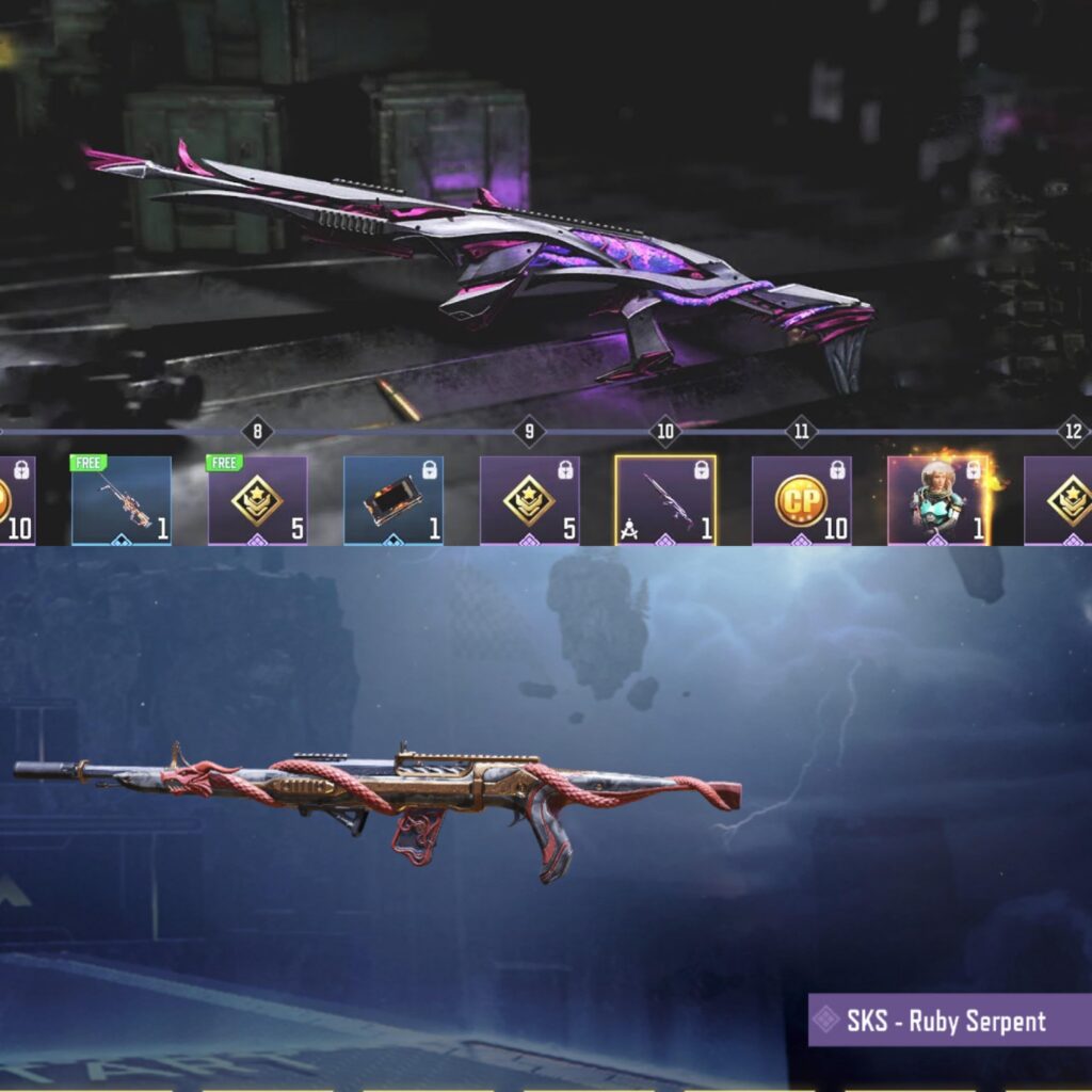 Better SKS skin/irons? Z09 Xzylith or Ruby Serpent?
