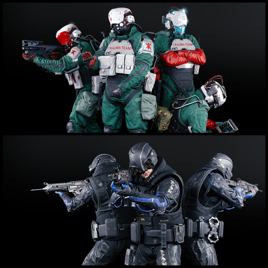 Is it weird that I think Trauma Team are cooler than MaxTac?