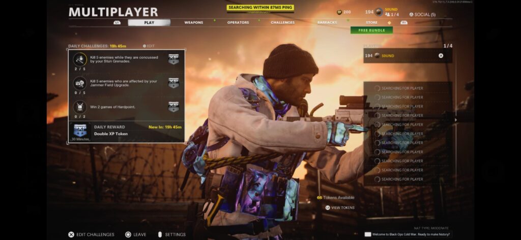 It's pretty lonely here in the Fireteam Moshpit queue 😭