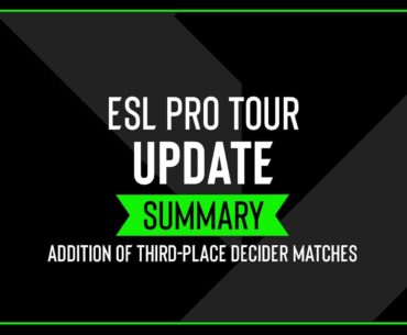 ESL is removing showmatches - all tournaments will now feature a third-place match