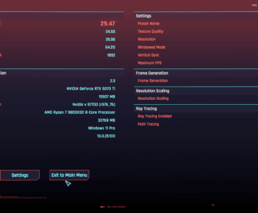 pretty sure i finally got it right this time: CP2077 fps jump with UV/OC (3055 MHz @ 940 mV +2000 VRAM, and Memory timing updated from CL36 to CL32)