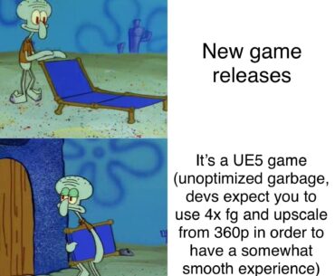 Just because a game is created using UE5 doesn’t mean it’s unoptimized. I just think UE5 makes devs prioritize visuals over optimization.