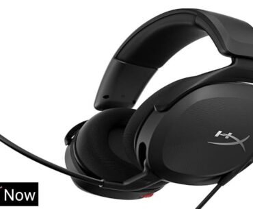 "HyperX Cloud Stinger 2Core Gaming Headset,compatible with PS5, PS4, Xbox fSeries XS, Xbox One, Nintendo Switch, PC, Mac, and mobile devices.".