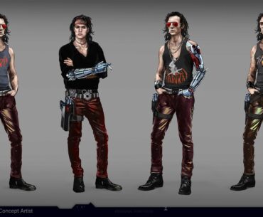 Which Johnny concept art would you have liked in the game?