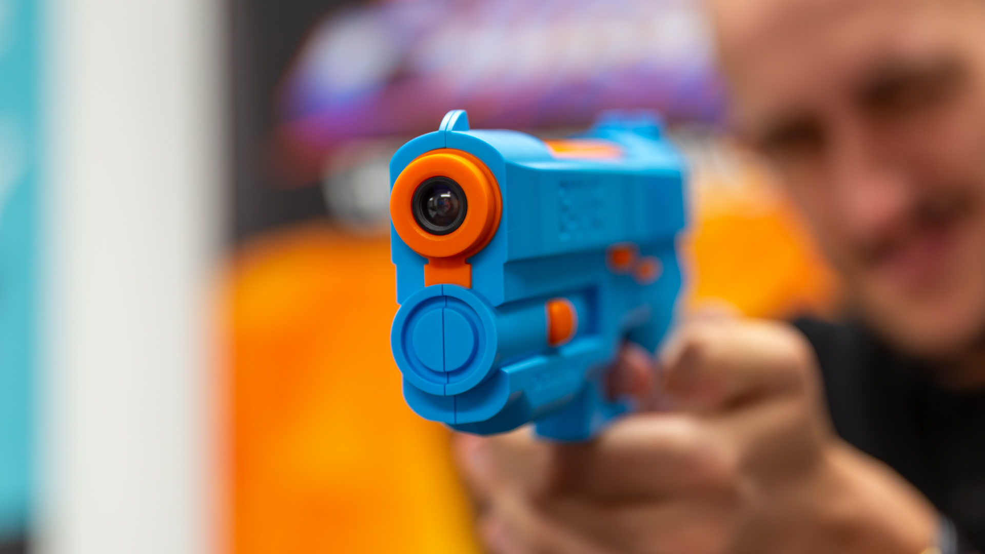I played the pinnacle of retro gaming – the G’AIM’E Time Crisis Lightgun System shoots for the stars and scores G'AIM'E Time Crisis Lightgun hands-on image