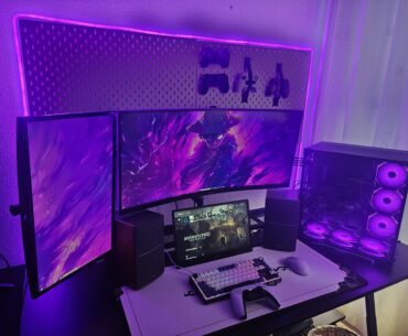 finished the setup after five years started with a laptop yes I like the color purple