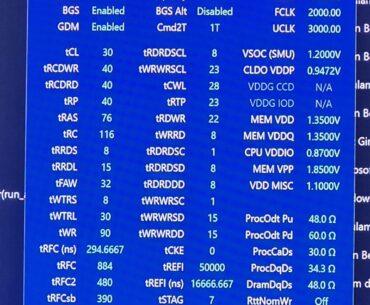 Help About RAM OC Timings