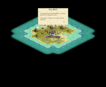 I finally got a sub 10 minute time in Civilization 3!