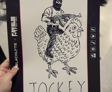 Sign I made at Blast Austin