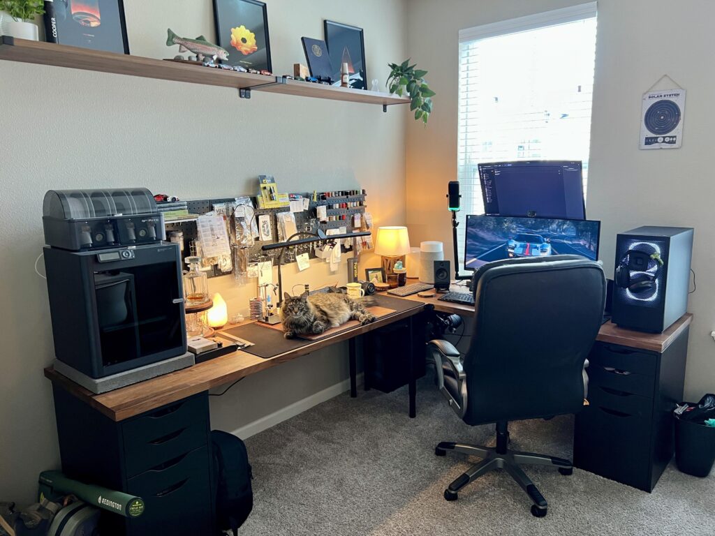 Gaming & Fly Tying/Hobby Setup