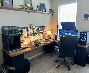 Gaming & Fly Tying/Hobby Setup
