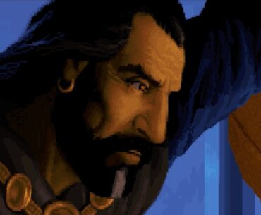 A man looks pensive.
