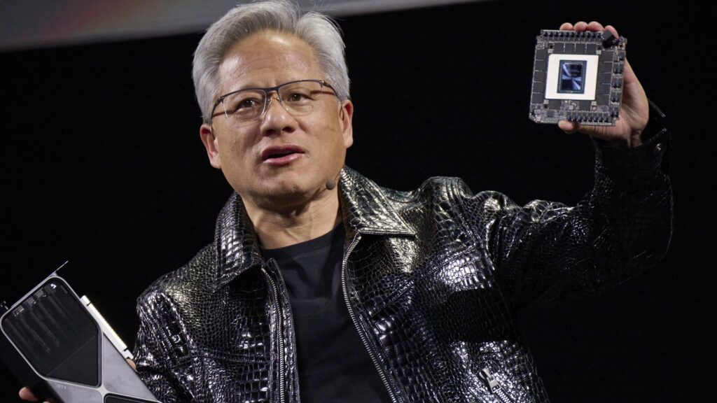 Nvidia becomes first company ever to hit a $4 trillion market cap (yes that's 'trillion' with a 'T')
