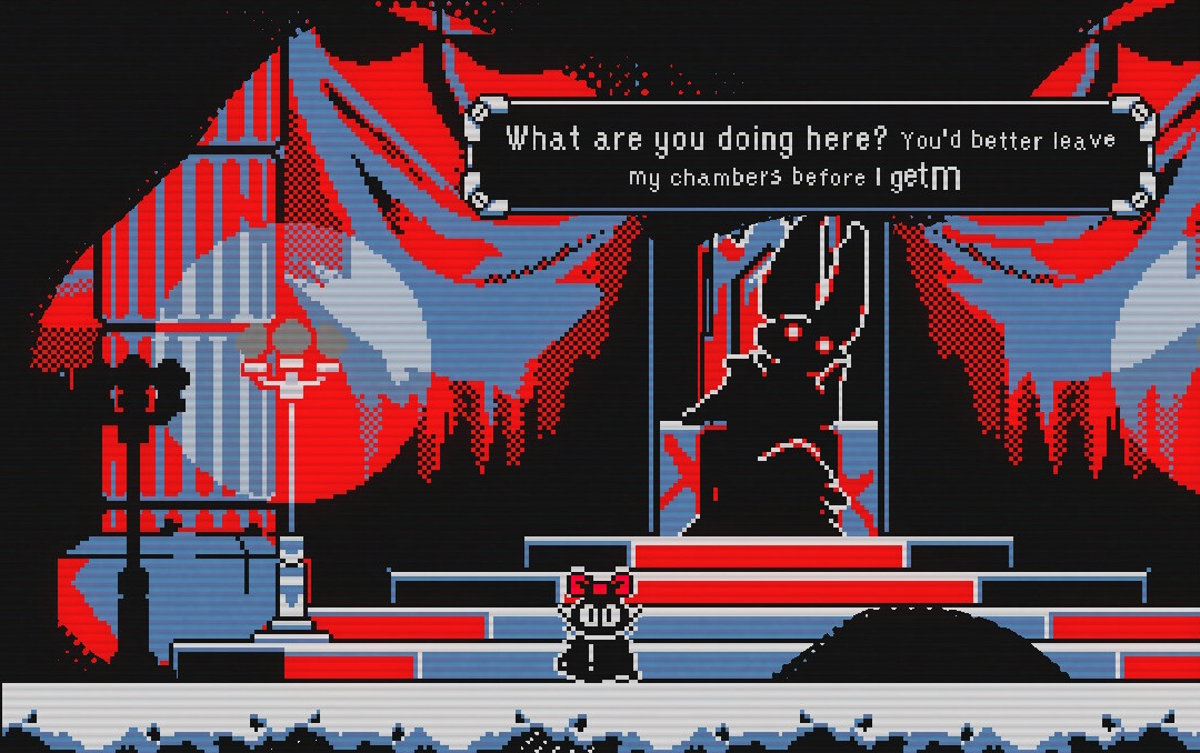 Five new Steam games you probably missed (July 14, 2025) A screenshot from Everdeep Aurora showing the cat protagonist in the chambers of a regal rabbit