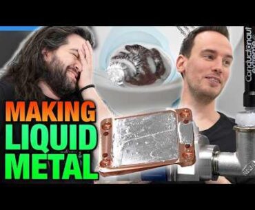 We Made Liquid Metal in a Factory, ft. Der8auer | Made In Germany