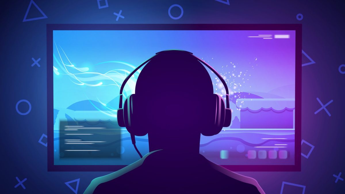 Itch.io is the latest marketplace to crack down on adult games Illustration of a gamer sitting in front of a screen.