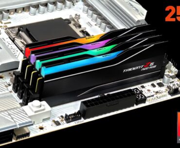 G.SKILL announces availability of 128/256GB high-capacity DDR5 memory kits for Intel and AMD platforms