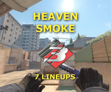 Here's 7 USEFUL Heaven Smoke lineups on Overpass