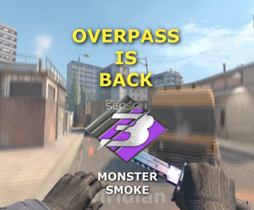 Overpass is BACK, so here's how to smoke Monster (the most basic smoke to learn)