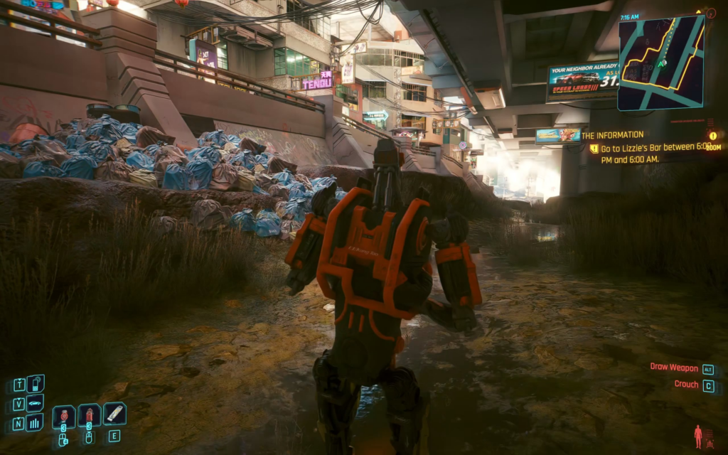 Found a random robot you can repair while exploring. Was not expecting this.