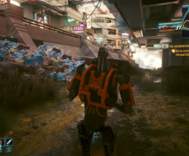 Found a random robot you can repair while exploring. Was not expecting this.