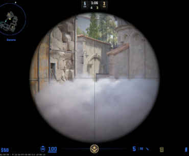 Inferno 1v4 with a little smoke play