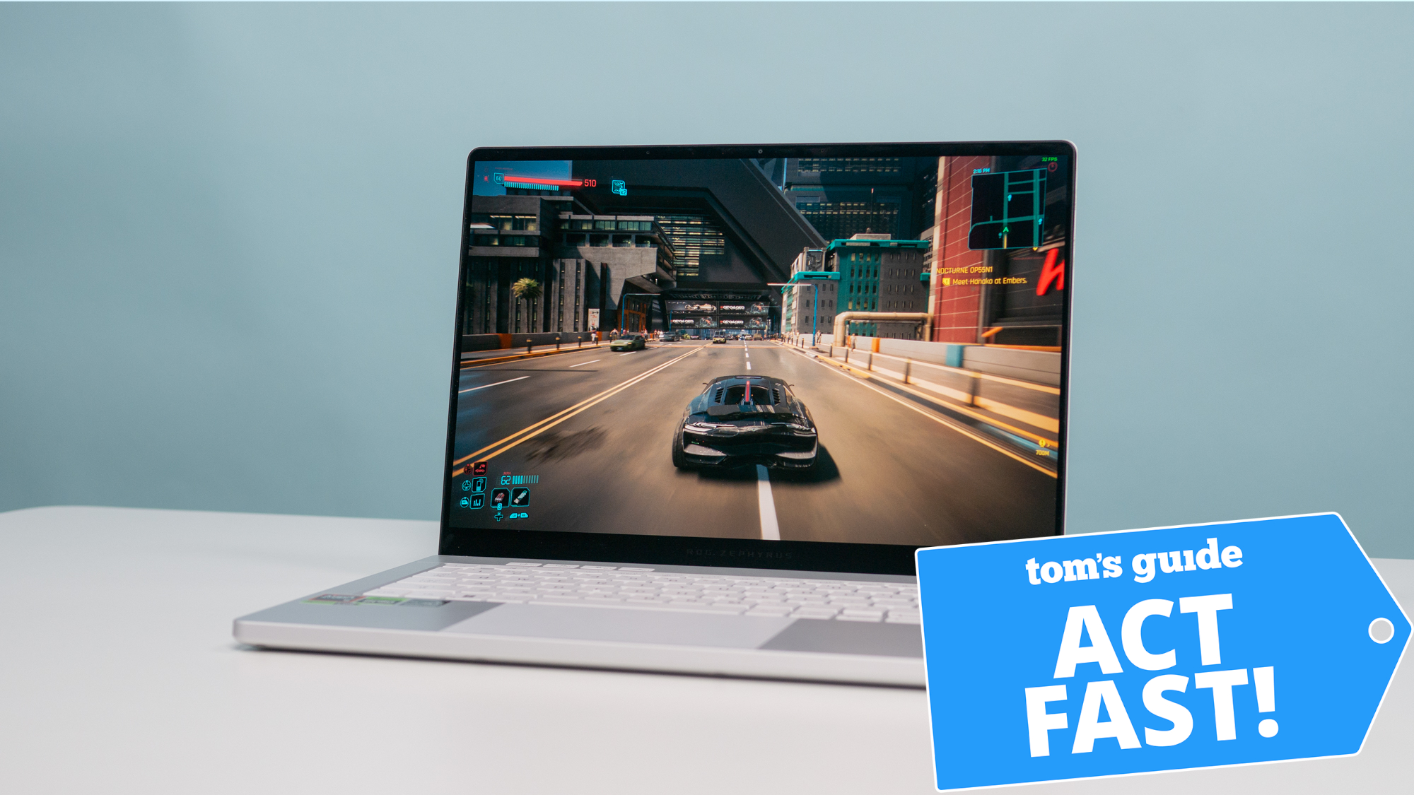 Act fast to save $350 off one of the best gaming laptops with RTX 5070 Ti Asus ROG Zephyrus G14