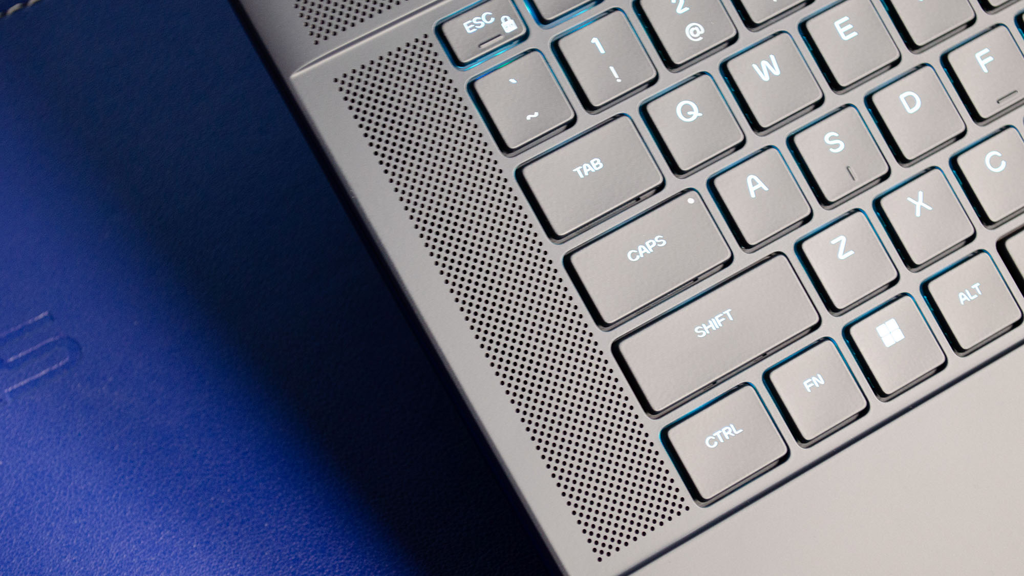 An Alienware Area-51 16 laptop on a desk