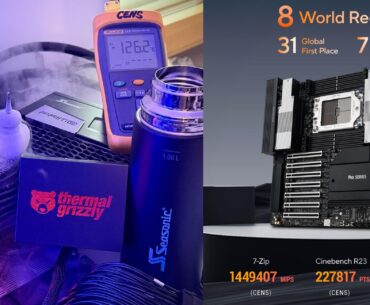 AMD Ryzen Threadripper PRO 9995WX scores 222K points in Cinebench R23, breaks 8 new world records