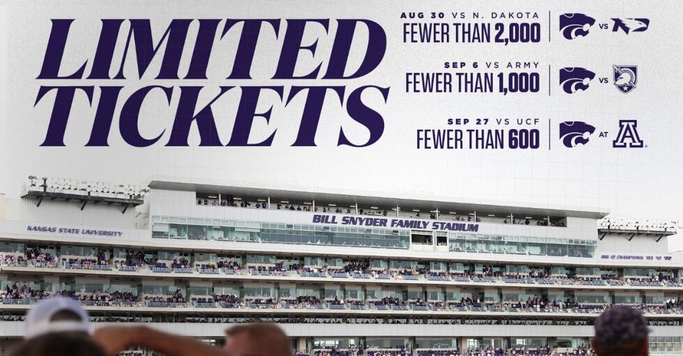 K-State Athletics: Limited Tickets Remain for K-State’s First Three Home Games