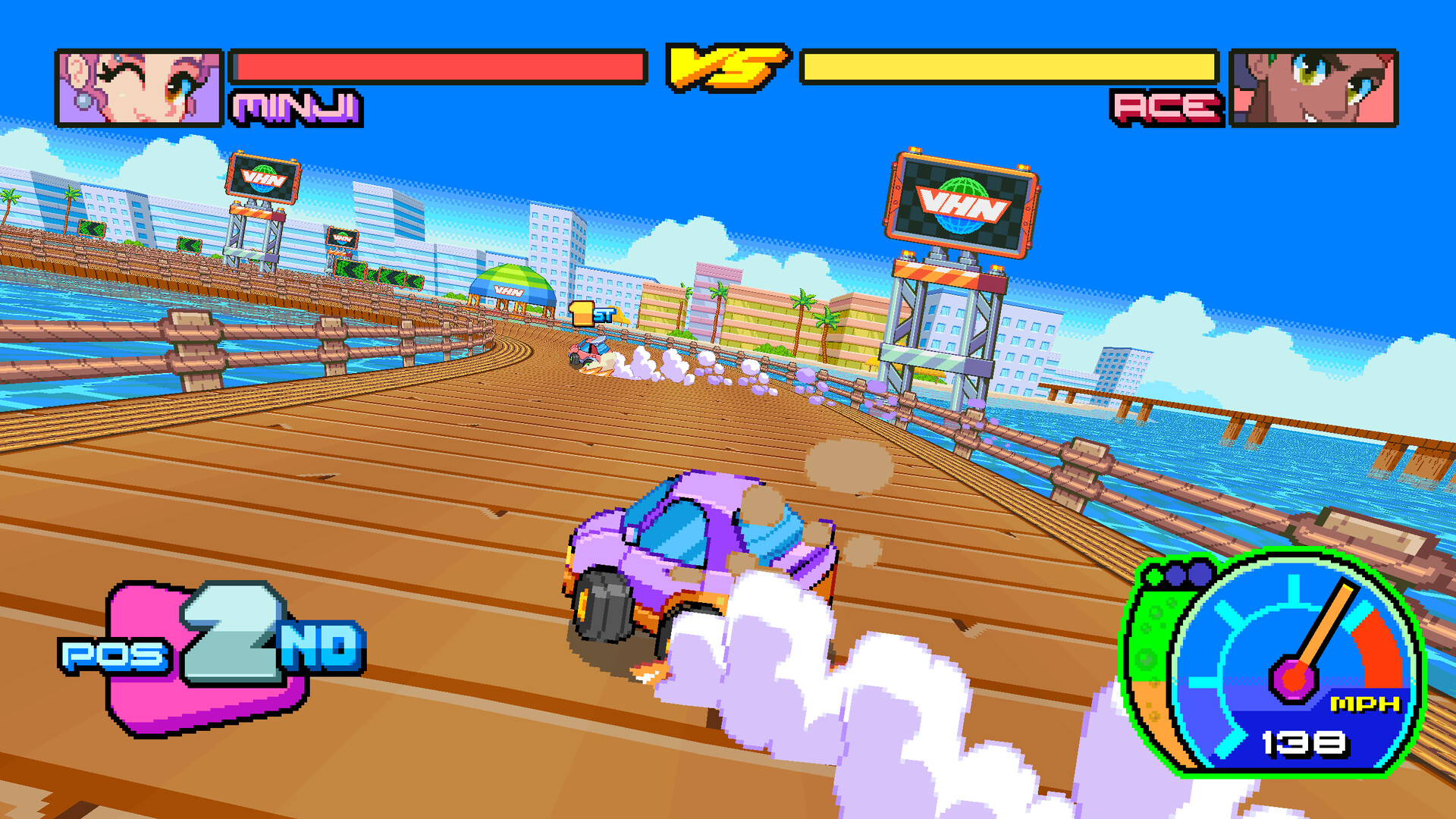 10 Racing Games with Retro Inspiration Victory Heat Rally Racing Game