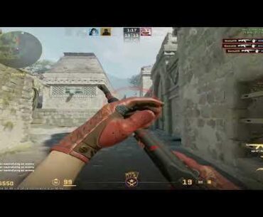 1v5 Ace clutch vs Level 10s I hit earlier