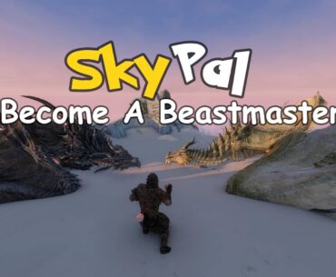 SkyPal is a cool new Pokemon-like mod for Skyrim that lets you become a Beastmaster and collect monsters in your pocket