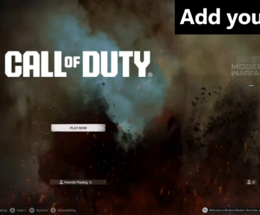 I fixed the main menu of the game in the way IW couldn't