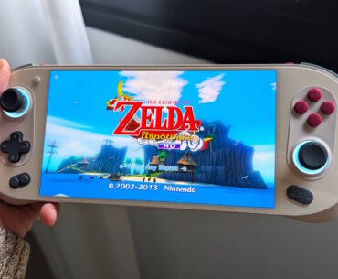 Zelda Windwaker HD Cemu Wii U emulator AYANEO Pocket EVO