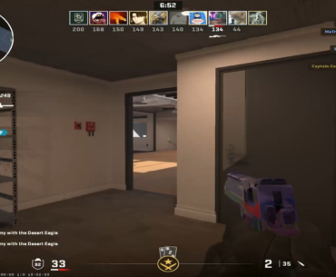 Excessive dink animation + head flinch due to tagging enemy arms resulted in this absurd animation sequence
