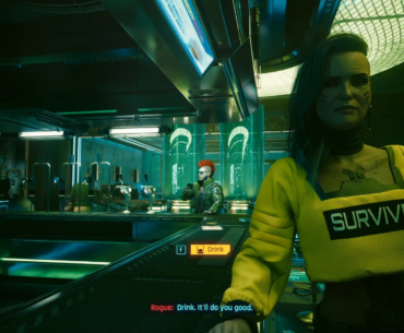 Why is Rogue so insistent on me drinking? Is she an alcoholic?