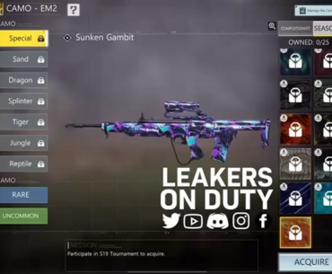 S7 Tournament Camo - Sunken Gambit
