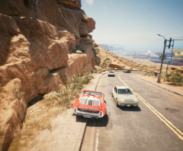 Damn, I always struggle to pass through this curvy road... Maybe the Auto Drive could hel-