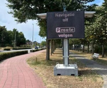 Inhabitants of the Dutch town Zandvoort 'digitally close' their neighbourhood's streets