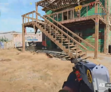 So I installed black ops today. And my character starts walking itself like this....