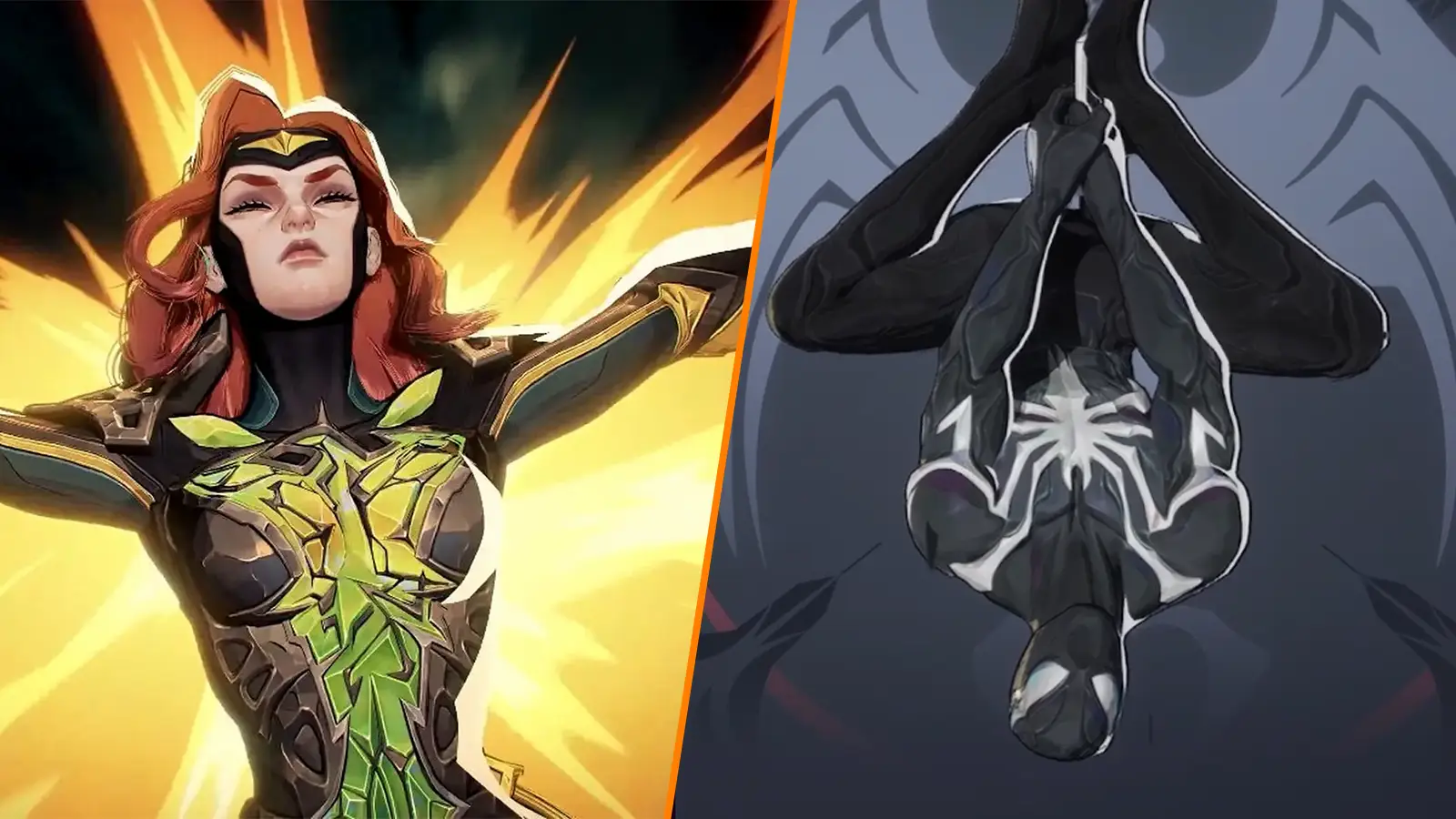 Symbiote Spide-Man, Phoenix Namor, Golden Panther, and More Symbiote Spide-Man, Phoenix Namor, Golden Panther, and More