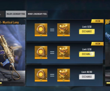 You can only exchange 100 shards