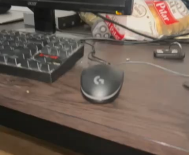 This is how my friend turns on his PC
