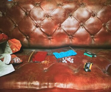 Why are drugs blurred? Playing on US release of the game