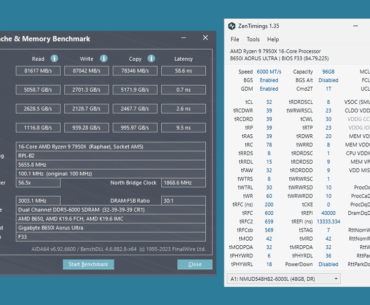 Neo Forza 96gb RAM at 6000mhz - What can be improved?