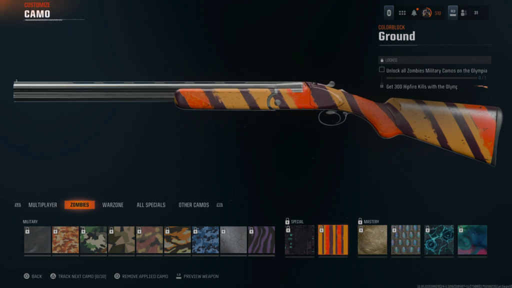 Is this the first Animated Special Camo?
