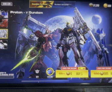 I got Nu Gundam and Sazabi!